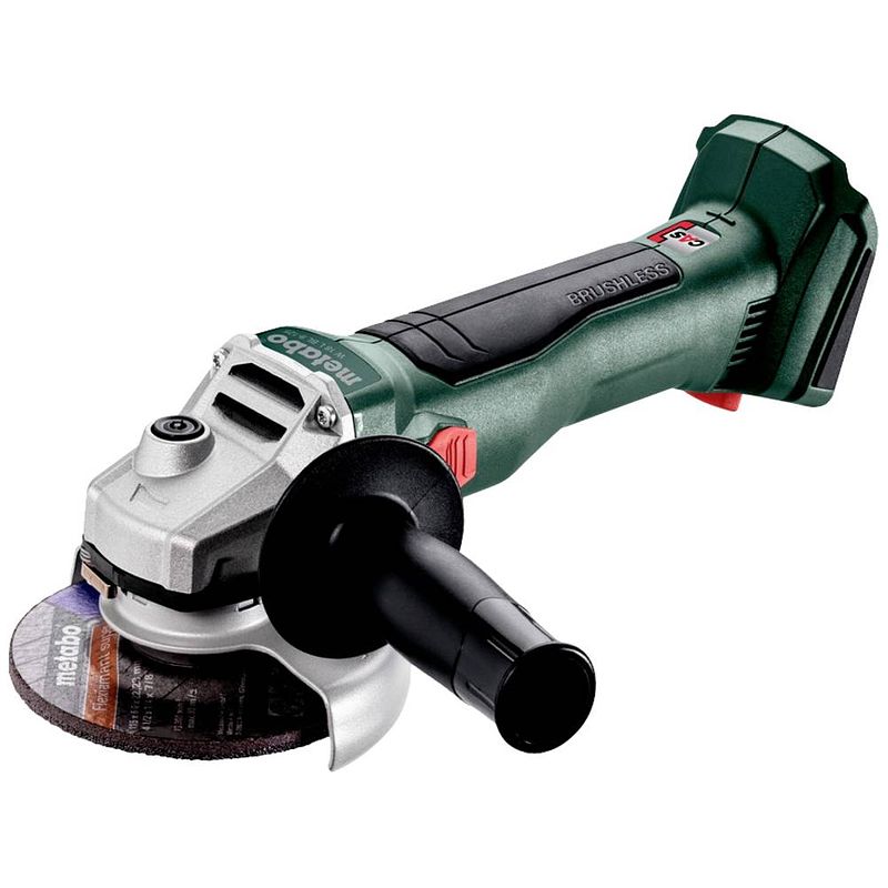 Foto van Metabo w 18 l bl 9-115 602373850 haakse accuslijper 115 mm brushless, zonder accu, zonder lader 18 v