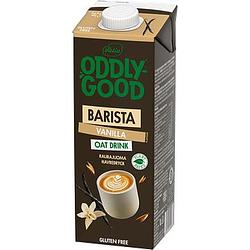 Foto van Oddlygood barista vanilla flavour oat drink gluten free 1l bij jumbo