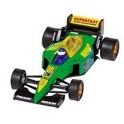 Foto van Schaalmodel formule 1 wagen groen 10 cm - speelgoed auto's