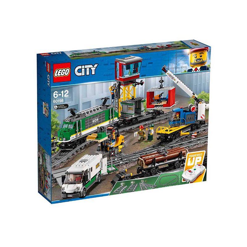 Foto van Lego city vrachttrein 60198
