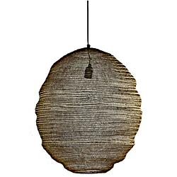 Foto van Non-branded hanglamp bjorn 50 x 50 cm e27 rvs 25w goud