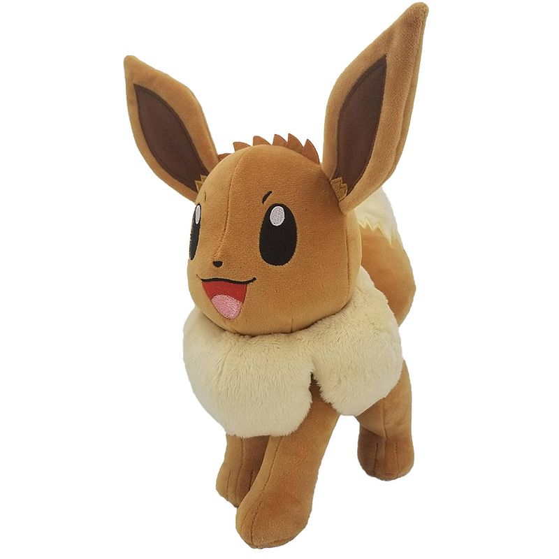 Foto van Pokémon knuffel eevee junior 30 cm pluche bruin