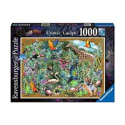 Foto van Ravensburger puzzel 1000 stukjes exotisch plaatje