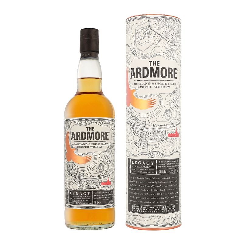 Foto van Ardmore legacy 70cl whisky + giftbox