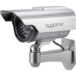 Foto van Sygonix sy-3420674 dummy-camera met zonnepaneel, met knipperende led