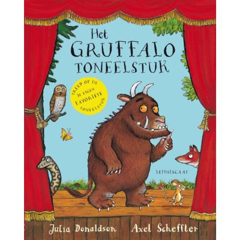 Foto van Het gruffalo toneelstuk