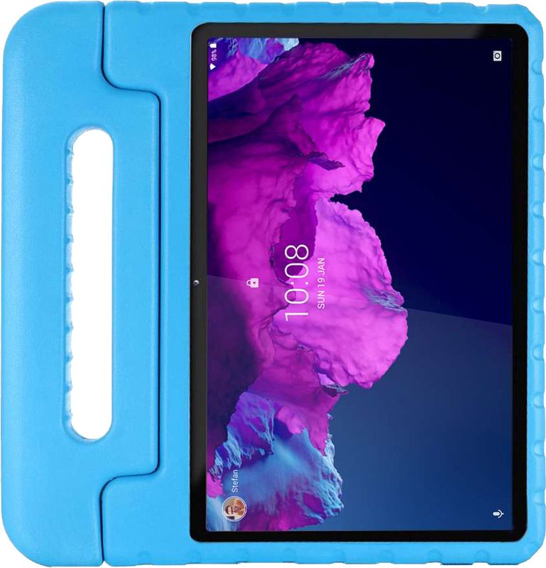 Foto van Just in case lenovo tab p11 kids cover blauw