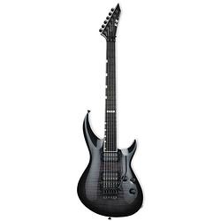 Foto van Esp e-ii horizon-iii fr see thru black sunburst elektrische gitaar met koffer