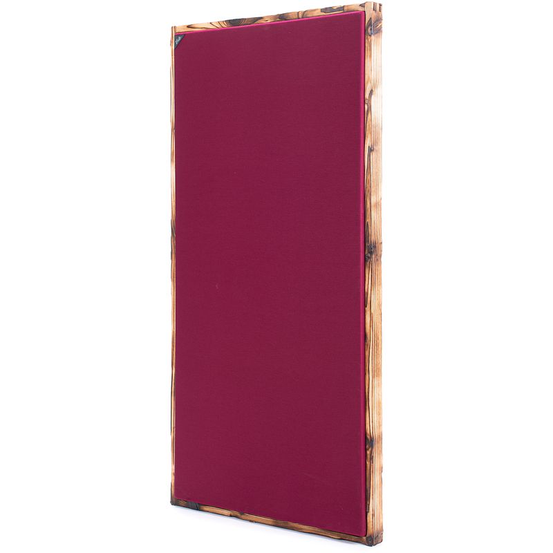 Foto van Ekustik woody queen 1200x600x50 bordeaux absorptiepaneel