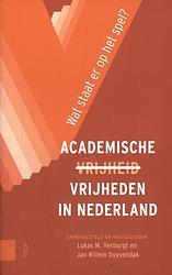 Foto van Academische vrijheden in nederland - paperback (9789463726290)