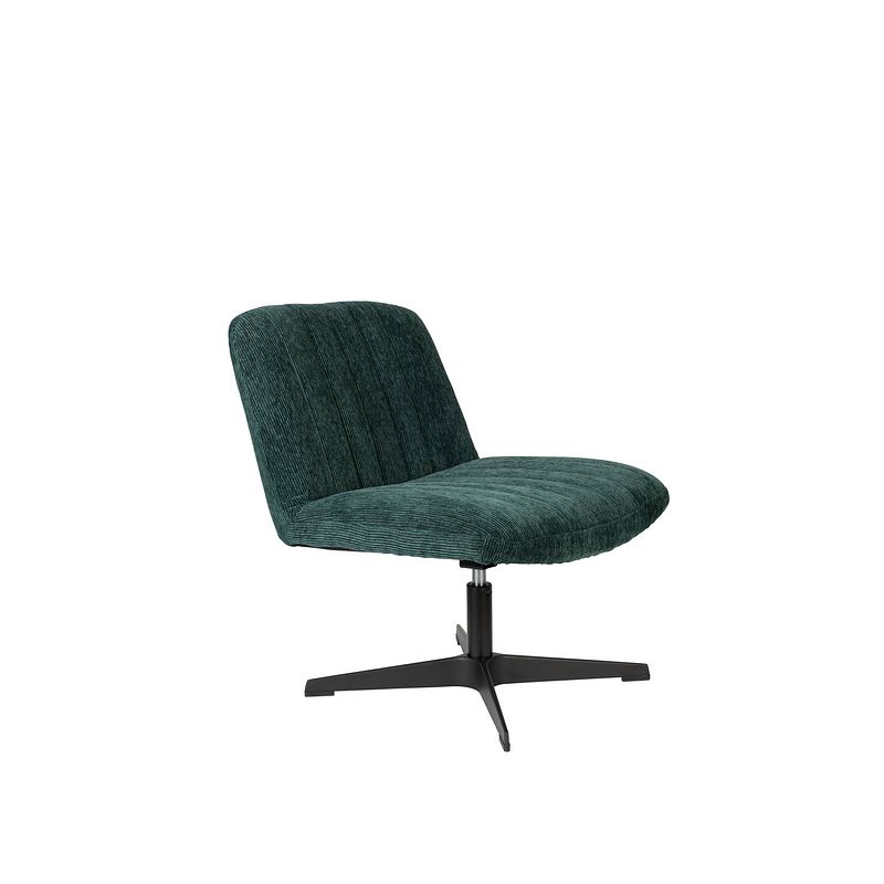 Foto van Anli style lounge chair belmond rib green