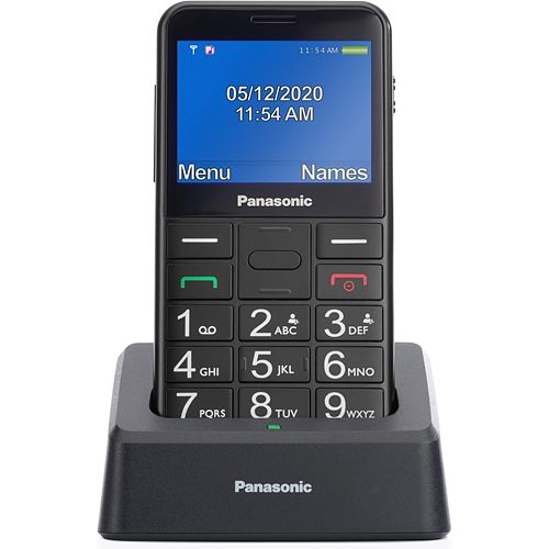 Foto van Panasonic mobiele senioren telefoon kx-tu155exbn (zwart)