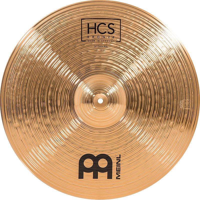 Foto van Meinl hcsb20cr hcs bronze 20 inch crash ride