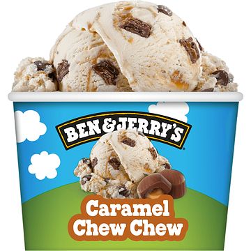 Foto van Ben & jerry'ss caramel chew chew. ijs 100ml bij jumbo