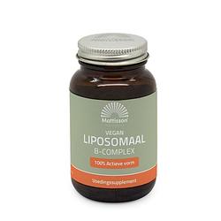 Foto van Mattisson healthstyle liposomaal b complex capsules