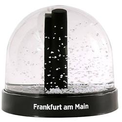 Foto van Palomar sneeuwbol city icons frankfurt 8,7 x 8 cm glas zwart