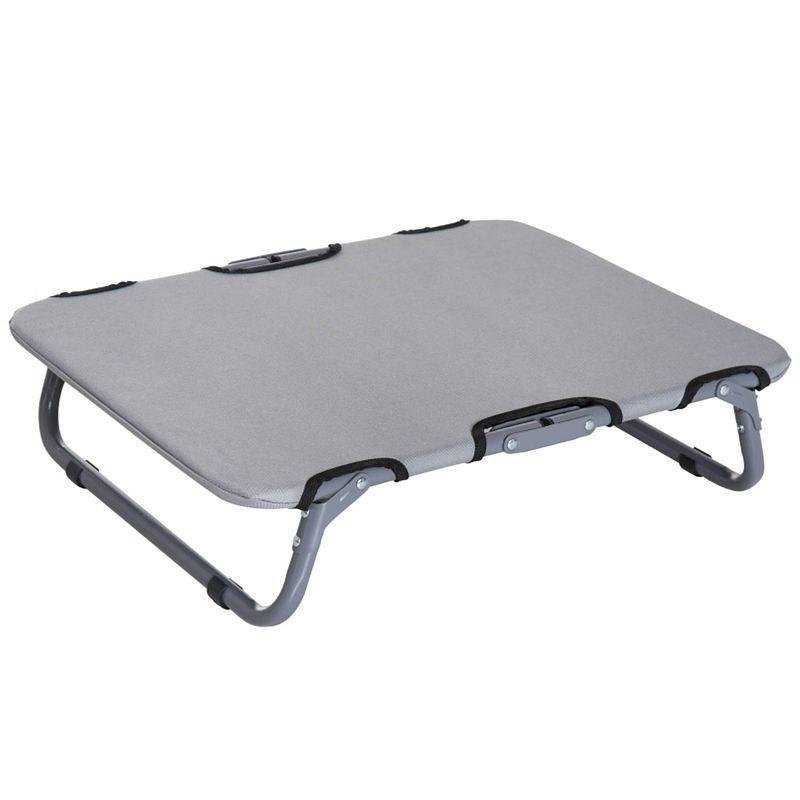 Foto van Hondenbed - hondenstretcher - honden ligbed - hondenmand - grijs - 59 x 46 x 15 cm