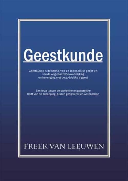 Foto van Geestkunde - freek van leeuwen - ebook (9789086662401)