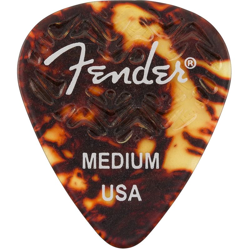 Foto van Fender wavelength picks 351 medium shell plectrumset (6 stuks)