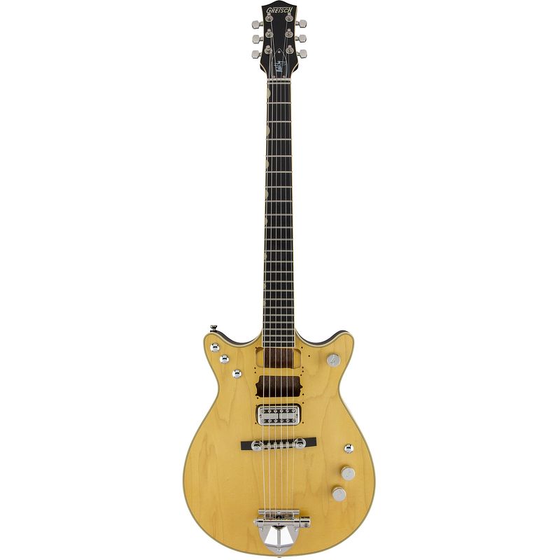 Foto van Gretsch g6131 malcolm young jet natural signature gitaar