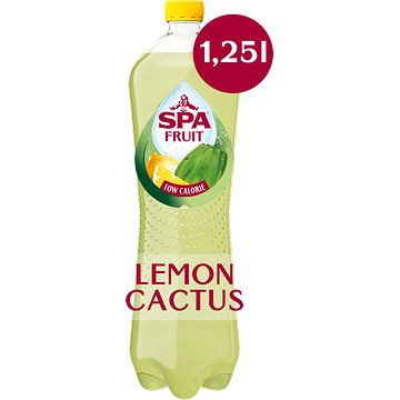 Foto van Spa fruit bruisende fruitige frisdrank lemon cactus 1, 25l bij jumbo