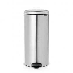 Foto van Brabantia newicon pedaalemmer 30 liter met kunststof binnenemmer - matt steel fingerprint proof