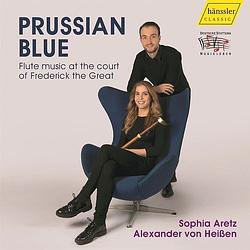 Foto van Prussian blue - flute music at the court of frederick the great - cd (0881488220247)