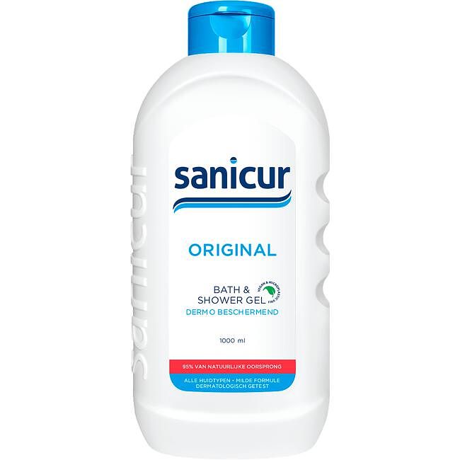 Foto van Sanicur original bad en douche gel 1l bij jumbo