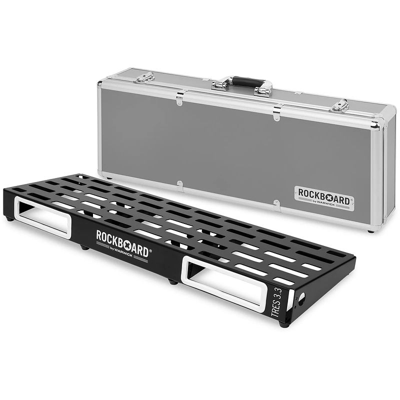 Foto van Rockboard tres 3.3 c pedalboard met flightcase