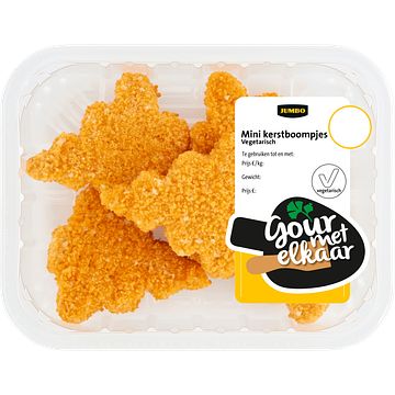 Foto van Jumbo mini vegan kerstboompjes 120g aanbieding bij jumbo | 3 schalen