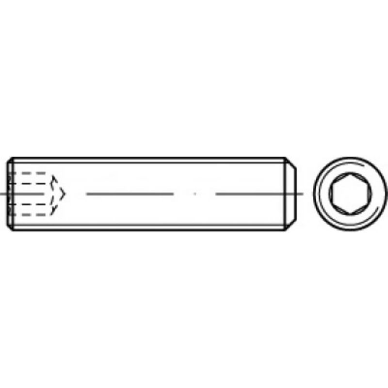 Foto van Toolcraft to-5412399 draadpen m3 16 mm 200 stuk(s)