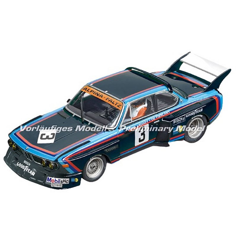 Foto van Carrera racebaanauto evolution bmw 3.5 csl no.3 1:32 zwart