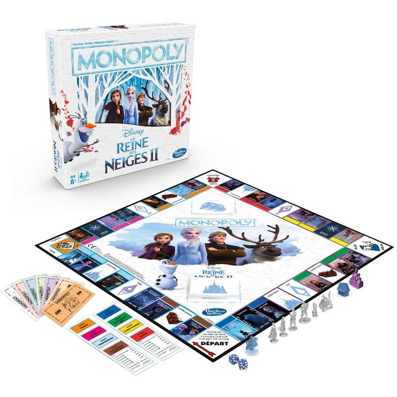 Foto van Monopoly disney frozen 2 engelstalig