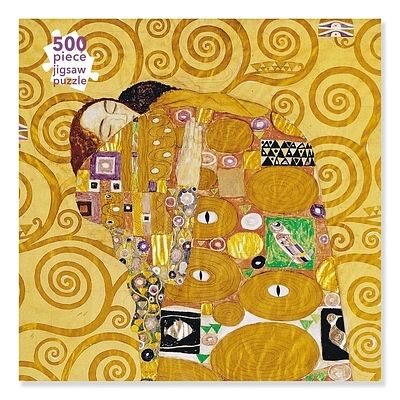 Foto van Adult jigsaw puzzle gustav klimt: fulfilment (500 pieces) - puzzel;puzzel (9781839644610)