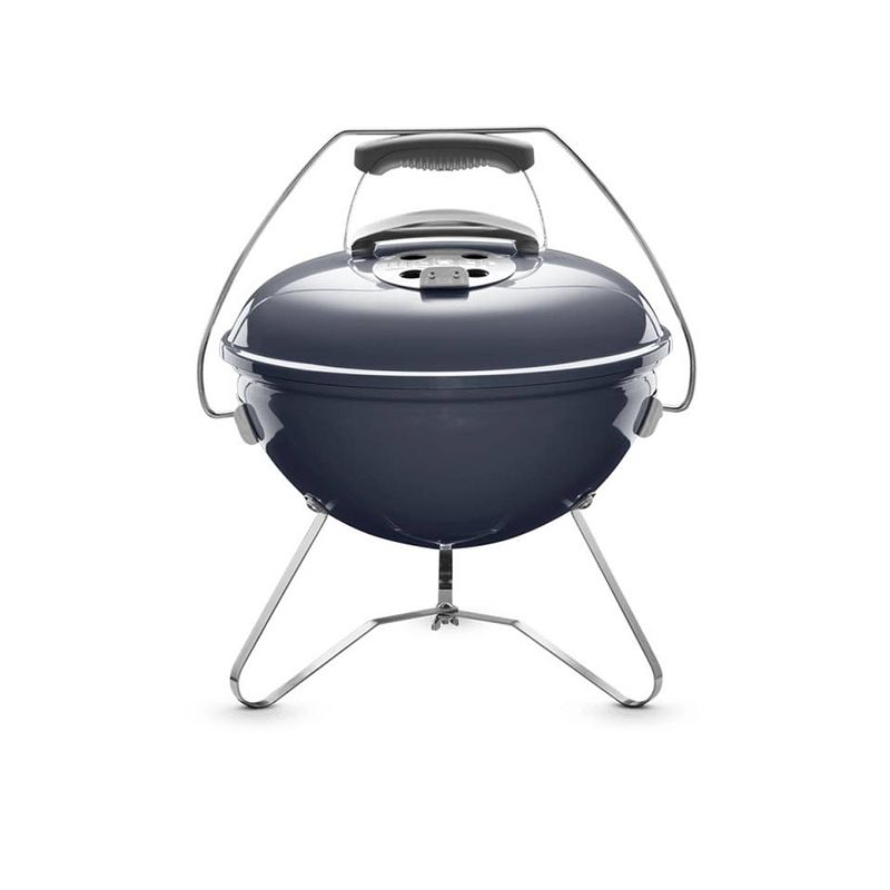 Foto van Weber smokey joe premium houtskoolbarbecue - ø 37 cm - blauw