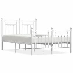 Foto van The living store bedframe classic metal - 207 x 125 x 97 cm - robuust en functioneel