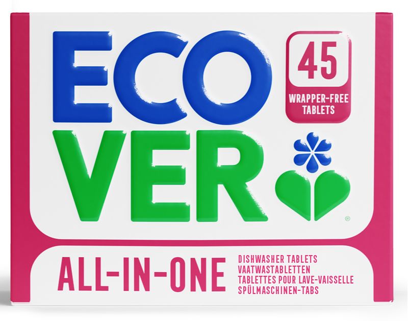 Foto van Ecover all-in-one vaatwastabletten