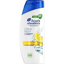 Foto van Head & shoulders citrus fresh antiroos shampoo, tot 100% roosvrij, 400ml bij jumbo