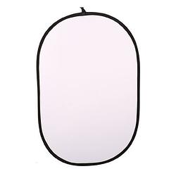 Foto van Falcon eyes reflector rfr-3648s zilver/wit 92x122 cm