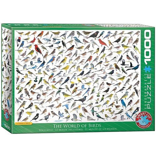 Foto van The world of birds (1000 stukjes) - puzzel;puzzel (0628136608213)