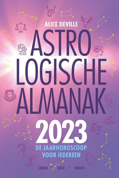 Foto van Astrologische almanak 2023 - alice deville - paperback (9789045327785)