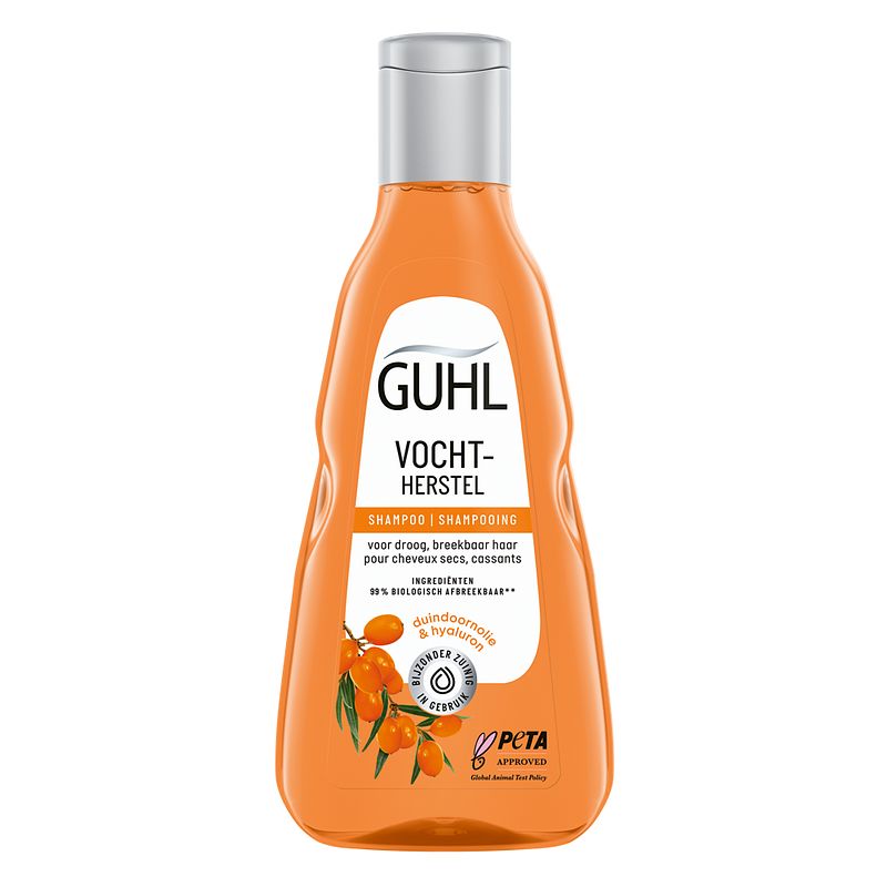 Foto van Guhl vochtherstel shampoo voor droog, broos en overbelast haar