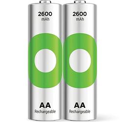 Foto van Gp recyko 850 mah aaa 1.2 v c2 oplaadbare batterijen (2 stuks)