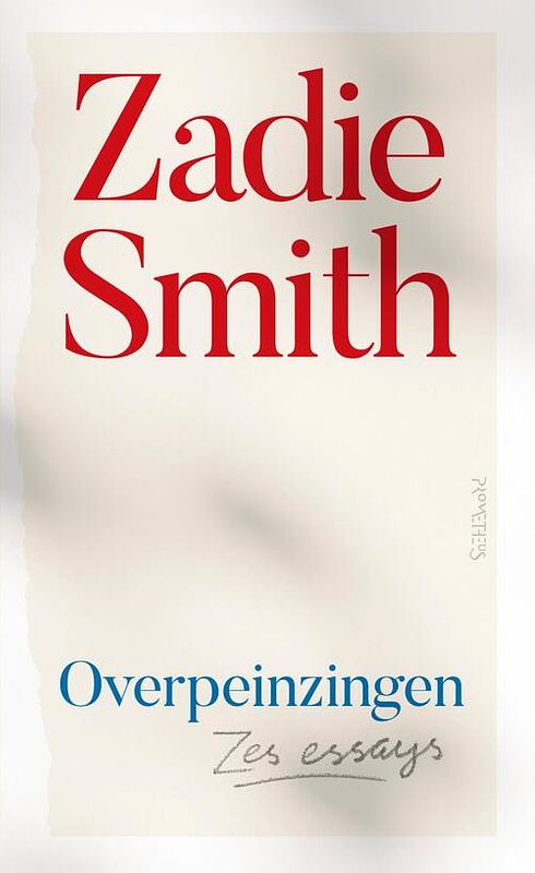 Foto van Overpeinzingen - zadie smith - ebook (9789044646948)