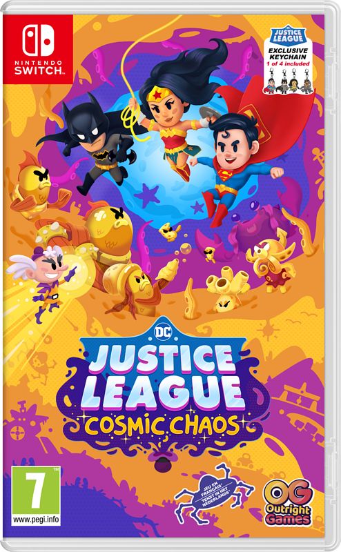 Foto van Dc's justice league: cosmic chaos nintendo switch