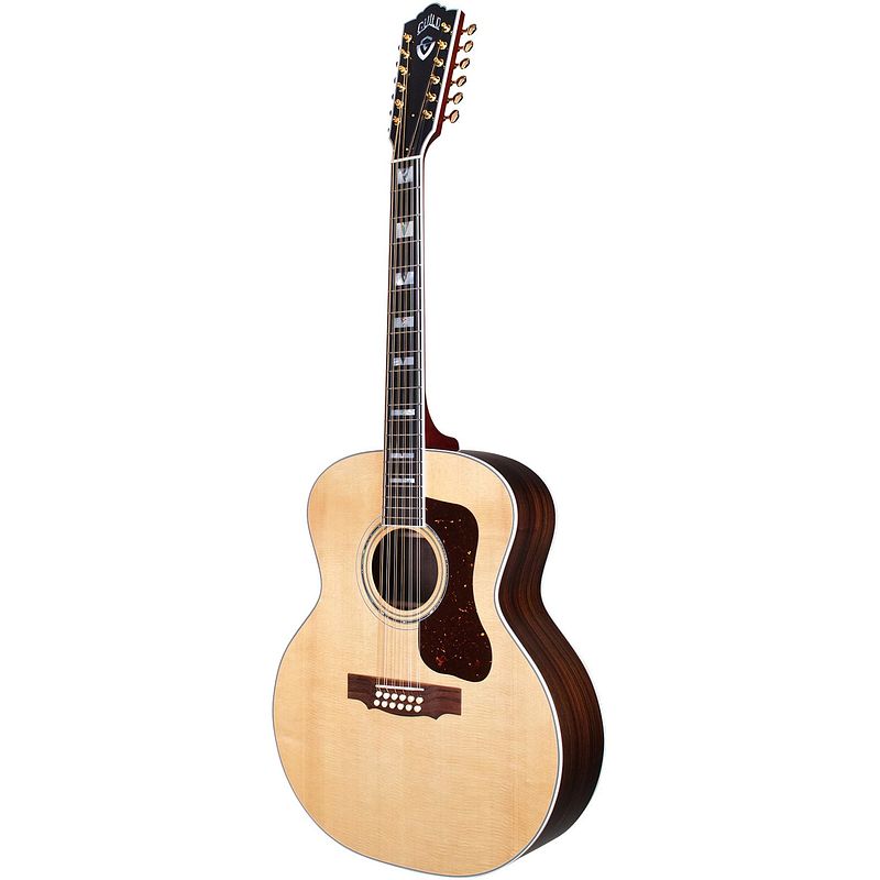 Foto van Guild f-512 natural 12-snarige gitaar met koffer