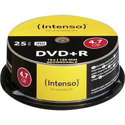 Foto van Intenso 4111154 dvd+r disc 4.7 gb 25 stuk(s) spindel