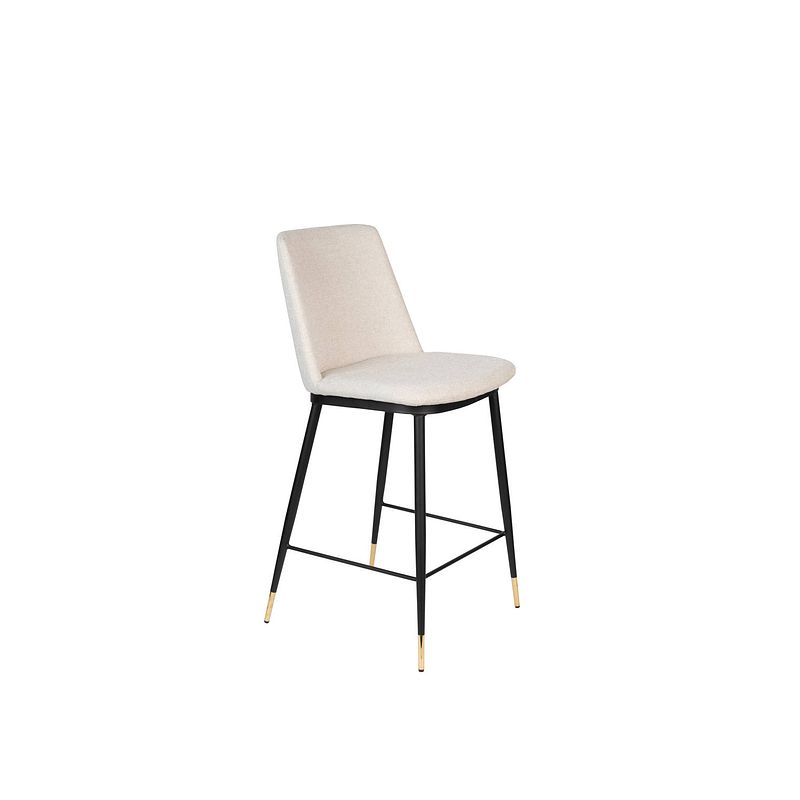 Foto van Anli style counter stool lionel beige