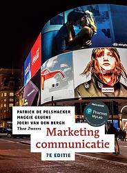 Foto van Marketingcommunicatie, 7e editie met mylab nl - joeri van den bergh - paperback (9789043039956)