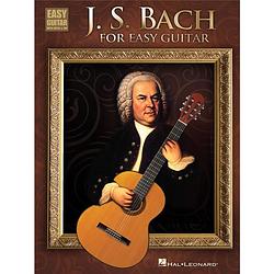 Foto van Hal leonard j.s. bach for easy guitar gitaarboek